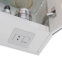  Lemark Шкаф с зеркалом для ванной Zenon 90x80 LM90ZS-Z (белый глянец) - Превью изображения №5 — Интернет-магазин Time-Shop