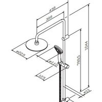 Душевая система  AM.PM Gem F0790000 - Превью изображения №8 — Интернет-магазин Time-Shop
