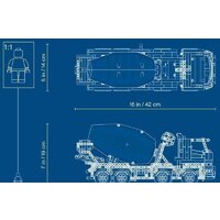 Конструктор LEGO Technic 42112 Бетономешалка - Превью изображения №16 — Интернет-магазин Time-Shop