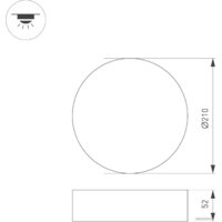 Светодиодная панель Arlight SP-RONDO-R210-20W Day4000 022239(2) - Превью изображения №7 — Интернет-магазин Time-Shop