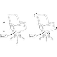 Офисное кресло Бюрократ CH-695N/DG/TW-11 (черный/серый) - Превью изображения №6 — Интернет-магазин Time-Shop