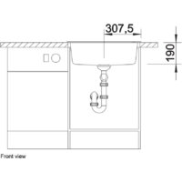 Кухонная мойка Blanco Dalago 6 525873 (черный) - Превью изображения №6 — Интернет-магазин Time-Shop