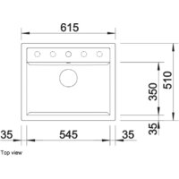 Кухонная мойка Blanco Dalago 6 525873 (черный) - Превью изображения №4 — Интернет-магазин Time-Shop