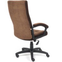 Офисное кресло TetChair Trendy (флок/ткань, коричневый) - Превью изображения №4 — Интернет-магазин Time-Shop