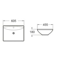 Умывальник SantiLine SL-1015 - Превью изображения №2 — Интернет-магазин Time-Shop