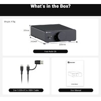 Цифро-аналоговый преобразователь Fosi Audio Q6 - Превью изображения №3 — Интернет-магазин Time-Shop