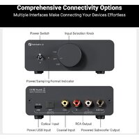 Цифро-аналоговый преобразователь Fosi Audio Q6 - Превью изображения №2 — Интернет-магазин Time-Shop