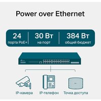 Управляемый коммутатор 2-го уровня TP-Link TL-SG3428MP V2 - Превью изображения №3 — Интернет-магазин Time-Shop