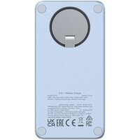 Беспроводное зарядное Ugreen W757 65901 (голубой) - Превью изображения №5 — Интернет-магазин Time-Shop