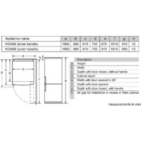 Холодильник Bosch Serie 6 KGN86AIDR - Превью изображения №7 — Интернет-магазин Time-Shop