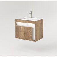  Дабер Тумба под умывальник 016 WeltWasser Deilbach 7517-60 Т16.6W.0.21_light (с подсветкой, дуб галифакс/белый) - Превью изображения №2 — Интернет-магазин Time-Shop