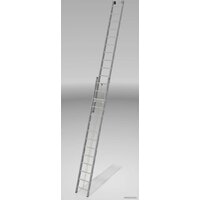 Лестница Новая высота NV 524 двухсекционная с тросовой тягой 2x14 ступеней - Превью изображения №2 — Интернет-магазин Time-Shop