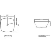 Умывальник Jaquar ARS-WHT-39901 - Превью изображения №2 — Интернет-магазин Time-Shop
