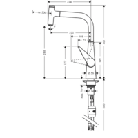 Смеситель Hansgrohe Talis Select S 72821800 - Превью изображения №2 — Интернет-магазин Time-Shop