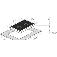 Варочная панель MAUNFELD EVI.292-BG - Превью изображения №2 — Интернет-магазин Time-Shop