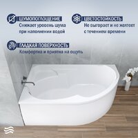 Ванна Lauter Geneva 170x105 2103170L (с каркасом) - Превью изображения №3 — Интернет-магазин Time-Shop