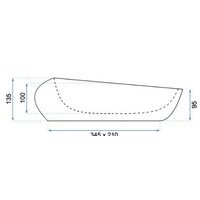 Умывальник Rea Stone Nature U6650 - Превью изображения №3 — Интернет-магазин Time-Shop