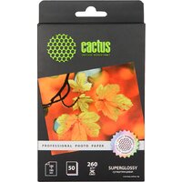 CACTUS Суперглянцевая A6 260 г/кв.м. 50 листов (CS-HGA626050)