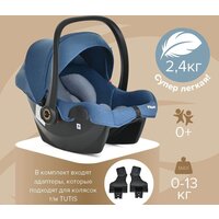 Детское автокресло Pituso Santiso R201 (джинс/светло-серый) - Превью изображения №10 — Интернет-магазин Time-Shop