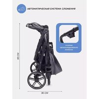 Коляска прогулочная «книга» Rant Volt RA353 (Graphite) - Превью изображения №8 — Интернет-магазин Time-Shop