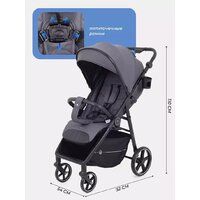 Коляска прогулочная «книга» Rant Volt RA353 (Graphite) - Превью изображения №2 — Интернет-магазин Time-Shop