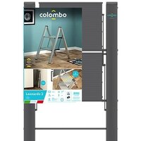 Лестница-стремянка Colombo Leonardo 2 G300A02W (2 ступени, черный) - Превью изображения №2 — Интернет-магазин Time-Shop