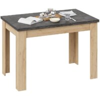 Кухонный стол Трия Промо тип 4 (дуб крафт золотой/ателье темное) - Превью изображения №3 — Интернет-магазин Time-Shop