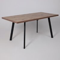 Кухонный стол Мамадома Borg-120 раздвижной 120-160х80 (дуб веллингтон/черный) - Превью изображения №19 — Интернет-магазин Time-Shop