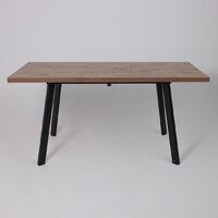 Кухонный стол Мамадома Borg-120 раздвижной 120-160х80 (дуб веллингтон/черный) - Превью изображения №24 — Интернет-магазин Time-Shop