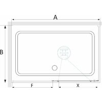 Душевой уголок RGW SV-42-1B (SV-12B + Z-060-2B) 323242148-014 140x80 (черный/прозрачное стекло) - Превью изображения №3 — Интернет-магазин Time-Shop