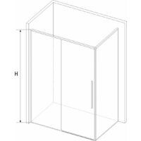 Душевой уголок RGW SV-42-1B (SV-12B + Z-060-2B) 323242148-014 140x80 (черный/прозрачное стекло) - Превью изображения №2 — Интернет-магазин Time-Shop