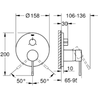 Смеситель Grohe Essence 24092001 - Превью изображения №3 — Интернет-магазин Time-Shop