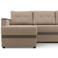 Диван Mio Tesoro Атланта 110 (Savana Camel/Ecostile Chocolate) - Превью изображения №7 — Интернет-магазин Time-Shop