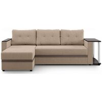 Диван Mio Tesoro Атланта 110 (Savana Camel/Ecostile Chocolate) - Превью изображения №2 — Интернет-магазин Time-Shop