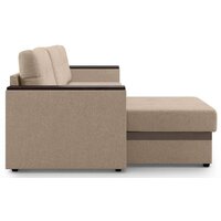 Диван Mio Tesoro Атланта 110 (Savana Camel/Ecostile Chocolate) - Превью изображения №3 — Интернет-магазин Time-Shop