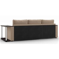 Диван Mio Tesoro Атланта 110 (Savana Camel/Ecostile Chocolate) - Превью изображения №4 — Интернет-магазин Time-Shop