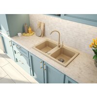 Кухонная мойка Deante Zorba ZQZ 5203 (бежевый) - Превью изображения №3 — Интернет-магазин Time-Shop