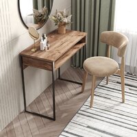 Консольный стол Soma СПМ-4-METAL (дуб золотой крафт/черный) - Превью изображения №3 — Интернет-магазин Time-Shop