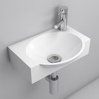  Lauter Тумба под умывальник Из искусственного мрамора Amelia 40 (пудрово-розовый п/мат) - Превью изображения №3 — Интернет-магазин Time-Shop