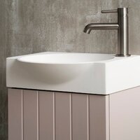  Lauter Тумба под умывальник Из искусственного мрамора Amelia 40 (пудрово-розовый п/мат) - Превью изображения №4 — Интернет-магазин Time-Shop