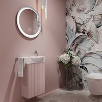  Lauter Тумба под умывальник Из искусственного мрамора Amelia 40 (пудрово-розовый п/мат) - Превью изображения №6 — Интернет-магазин Time-Shop