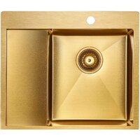 Кухонная мойка Paulmark Kroner 59F PM225951-BGL - Превью изображения №9 — Интернет-магазин Time-Shop