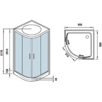 Душевая кабина WeltWasser WW500 Werra 902 - Превью изображения №16 — Интернет-магазин Time-Shop
