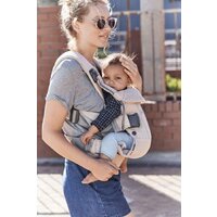 Рюкзак-переноска BabyBjorn One Air Mesh (жемчужно-розовый) - Превью изображения №6 — Интернет-магазин Time-Shop