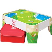 Hape Ж/д с коробкой для хранения E3823-HP