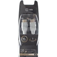 CACTUS HDMI - HDMI CS-HDMI.2.1-1 (1 м, серебристый)