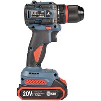 Дрель-шуруповерт КВТ Профи DB-20-13 (с 2-мя АКБ, кейс) - Превью изображения №2 — Интернет-магазин Time-Shop