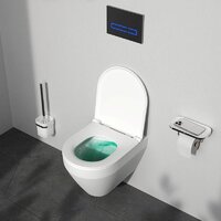 Унитаз подвесной AM.PM Spirit V2.0 Aquaspin C701900SC (с сиденьем) - Превью изображения №10 — Интернет-магазин Time-Shop