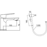 Смеситель Gross Aqua Dyno 6249285C - Превью изображения №2 — Интернет-магазин Time-Shop