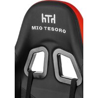 Игровое (геймерское) кресло Mio Tesoro Норманн 8011 (черный/красный) - Превью изображения №8 — Интернет-магазин Time-Shop